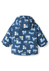 Name It Baby Boy Max Train Coat, Dark Denim