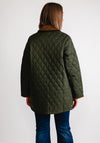 Barbour Womens Liddesdale Quilted Jacket, Green