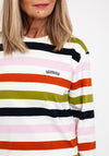 Barbour Womens Southport Stripe Top, Multi Stripe