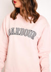 Barbour Womens Northumberland Logo Sweatshirt, Pink