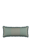 Bedeck Clarence Cushion 80x30cm, Celadon