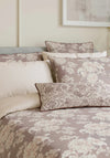 Bedeck Kassi Floral Print Duvet Cover Set, Dusky Pink