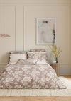 Bedeck Kassi Floral Print Duvet Cover Set, Dusky Pink