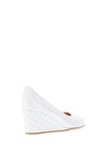 Bioeco By Arka Leather Wedge Shoes, White