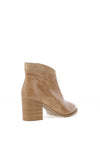 Bioeco By Arka Leather Block Heel Boot, Camel