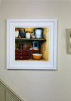 Blue Shoe Gallery Little Pantry Framed Art, Small Square