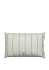 Bedeck Alessie Stripe Standard Pillowcase Pair, Green