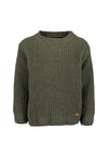 Blue Seven Boy Long Sleeve Knitted Jumper, Green