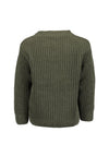 Blue Seven Boy Long Sleeve Knitted Jumper, Green