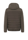 Bugatti Hooded Winter Jacket, Khaki