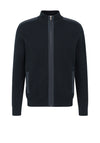 Bugatti Full Zip Knit Jacket, Navy