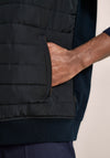 Bugatti Quilted Gilet, Navy