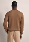 Bugatti Cable Knit Sweater, Camel