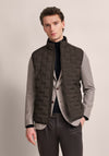 Bugatti Airseries Quilted Gilet, Dark Brown