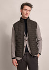 Bugatti Airseries Quilted Gilet, Dark Brown