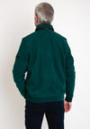 Bugatti Troyer Half Zip Sweatshirt, Bottle Green