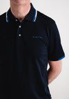 Bugatti Tipped Polo Shirt, Navy