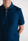 Bugatti Contrast Stitch Polo Shirt, Marine