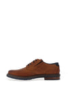 Bugatti Smart Casual Lace Up Shoes, Cognac