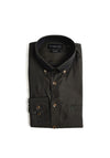 Bugatti Soft Cotton Shirt, Forest Green