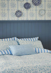 Burleigh x Bedeck Arden Floral Print Duvet Cover Set, Light Blue