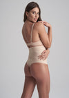 Bye Bra High Waist Control Thong, Nude