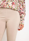 B.Young Keira Slim Fit Capri Trousers, Hummus