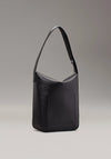 Calvin Klein Soft Sculpt Bucket Bag, Black