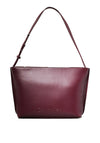 Calvin Klein Logo Embossed Tote Bag, Burgundy