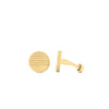 Calvin Klein Mens Cufflinks, Gold