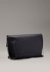 Calvin Klein Pebbled Effect Shoulder Bag, Black