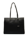 Calvin Klein Structured Shopper Bag, Black