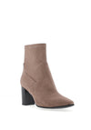 Caprice Stretch Block Heel Ankle Boots, Taupe