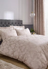 Catherine Lansfield Damask Jacquard Duvet Cover Set, Champagne