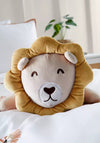 Catherine Lansfield Cuddle Friends Lion Filled Cushion, Brown