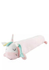 Catherine Lansfield Cuddle Friends Unicorn Filled Cushion, Pink