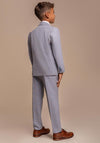 House Of Cavani Carridi 3 Piece Suit, Sky Blue