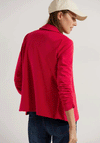 Cecil Ruffle Sweat Blazer, Casual Red