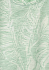 Cecil Leaf Print T-Shirt, Fresh Salvia Green