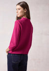 Cecil Ottoman Drawstring Sweatshirt, Pink