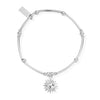 Chlobo Cute Mini Sun Bracelet, Silver