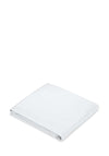 Christy 400TC Sateen Flat Sheet, White