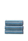 Christy Carnaby Stripe Hand Towel, Blue