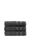 Christy Signum Combed Cotton Towel,  Ash Grey