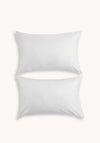 Christy 400TC Sateen Standard Pillowcase Pair, White