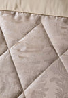 Catherine Lansfield Damask Jacquard Quilted Bedspread, Champagne