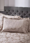 Catherine Lansfield Damask Jacquard Pillowsham Pair, Champagne