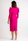 Claudia C Puff Sleeve Pencil Dress, Pink