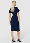 Closet London Kimono Pencil Dress, Navy