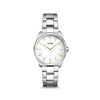 Cluse Feroce Petite Steel White Pearl Watch, Silver